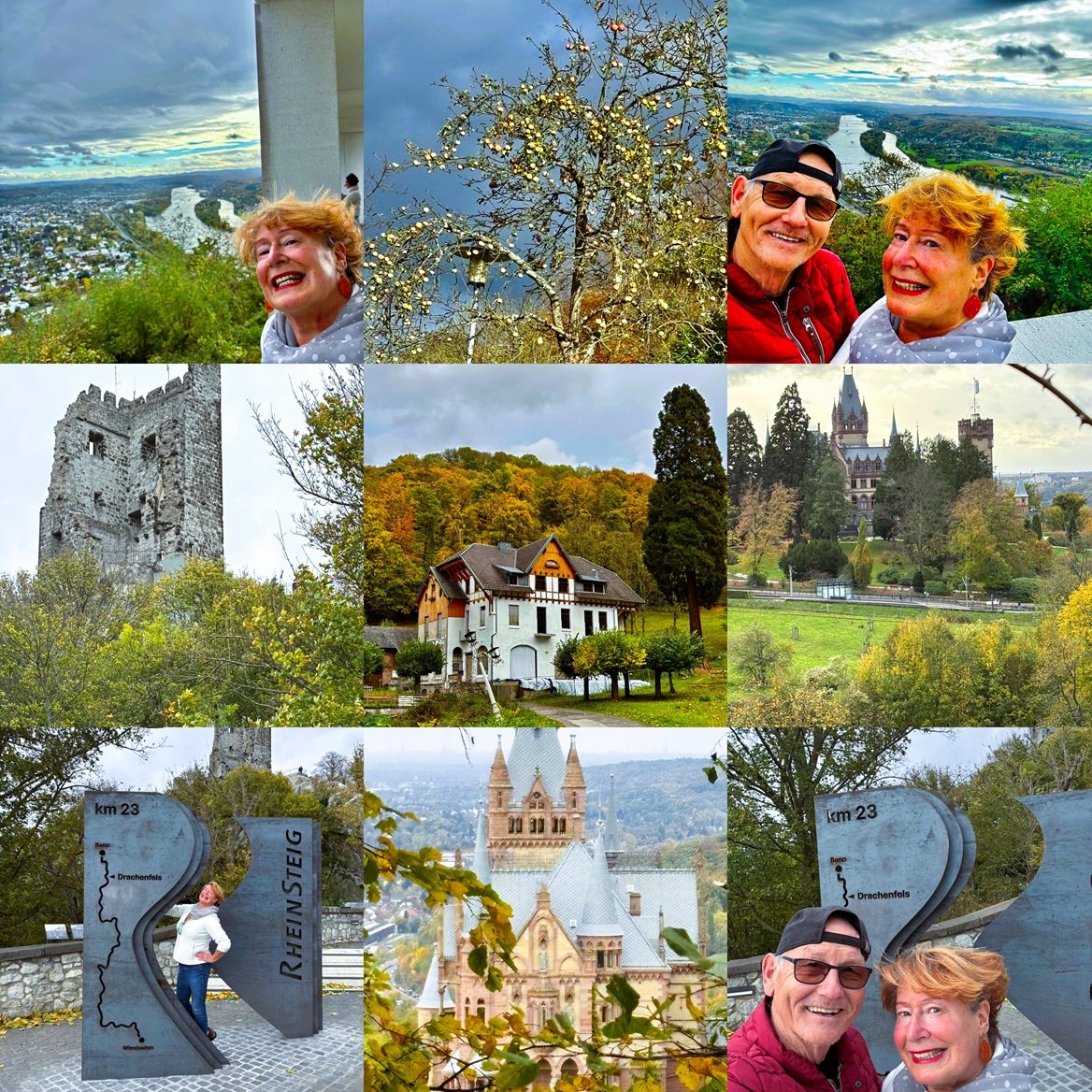 Rheinsteig km 23 Drachenfels